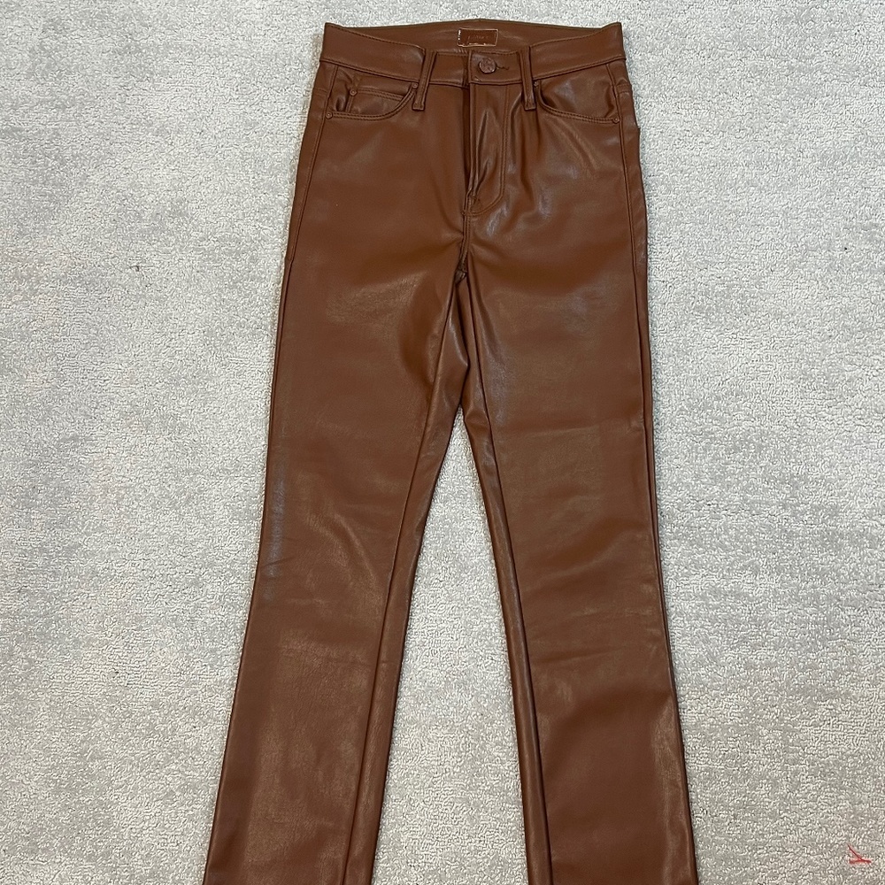 Mother Leather Pants